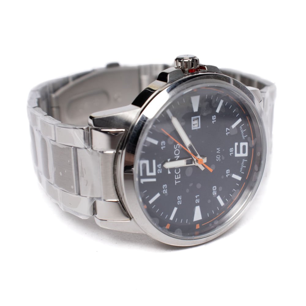 Relógio Masculino Technos Analógico 2115UCM1L Prata Prata 3