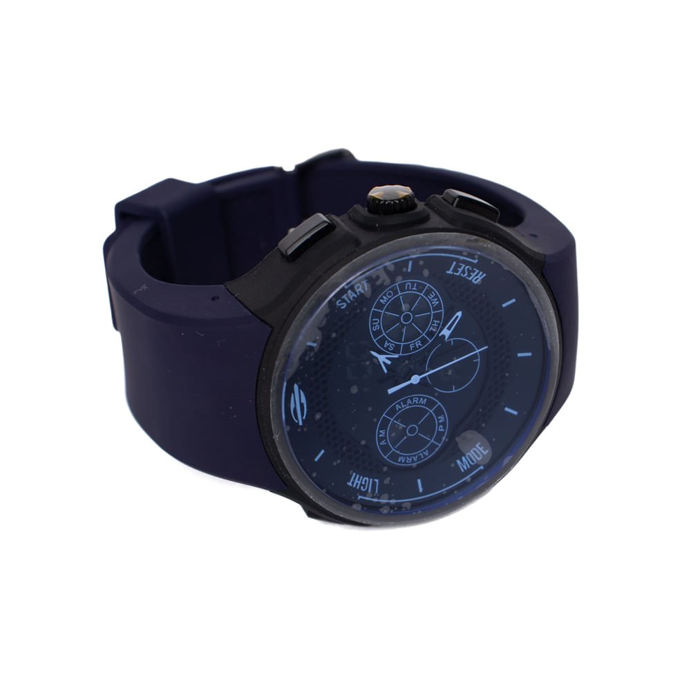 Relógio Masculino Mormaii Analógico MO1608B8C Marinho/Preto Marinho/Preto 3