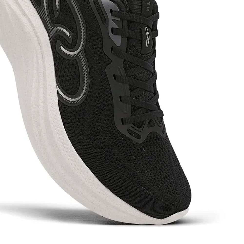 Tênis Unissex Olympikus Rush 419 Eleva+ Preto/Branco Preto/Branco 6