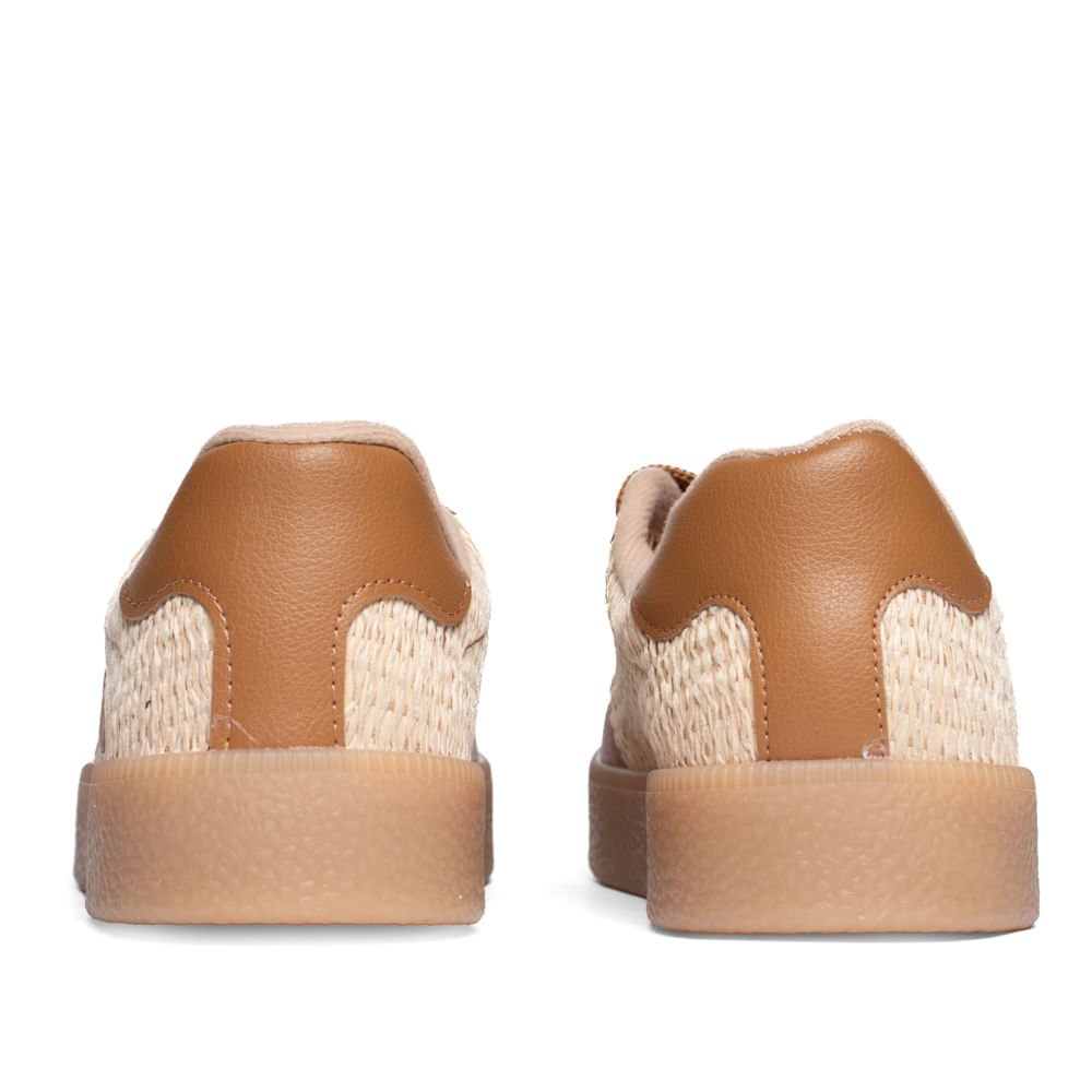 Tênis Feminino Vizzano Laço Napa Floather Bege/Marrom Bege/Marrom 3