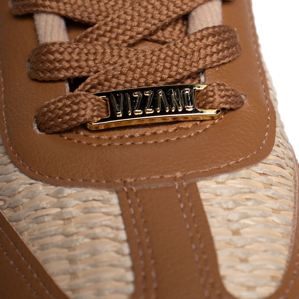 Tênis Feminino Vizzano Laço Napa Floather Bege/Marrom Bege/Marrom 5