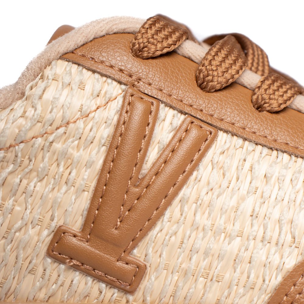 Tênis Feminino Vizzano Laço Napa Floather Bege/Marrom Bege/Marrom 6