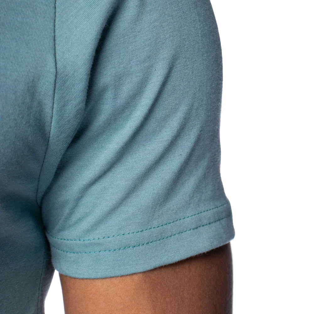 Camiseta Masculina Radical Style Básica Verde Verde 3