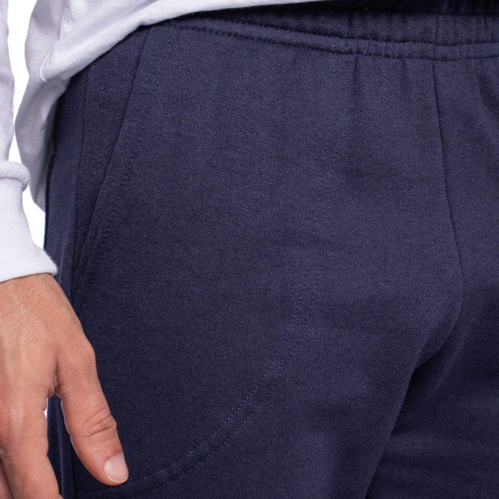 Calça Masculina Desayner Moletom Básica Reta Marinho Marinho 3