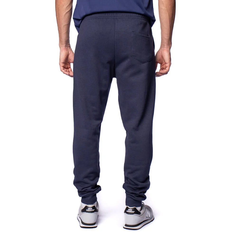 Calça Masculina Desayner Moletom Básica Marinho Marinho 2