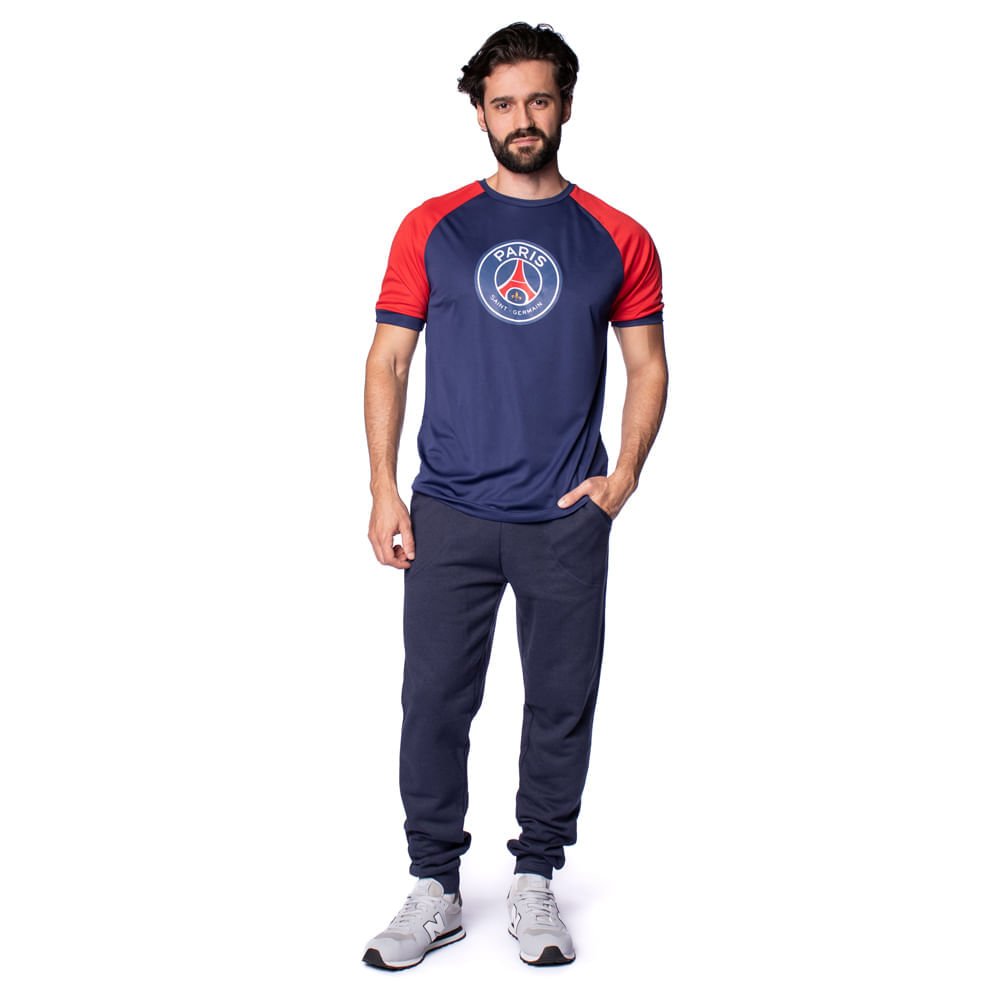 Calça Masculina Desayner Moletom Básica Marinho Marinho 4