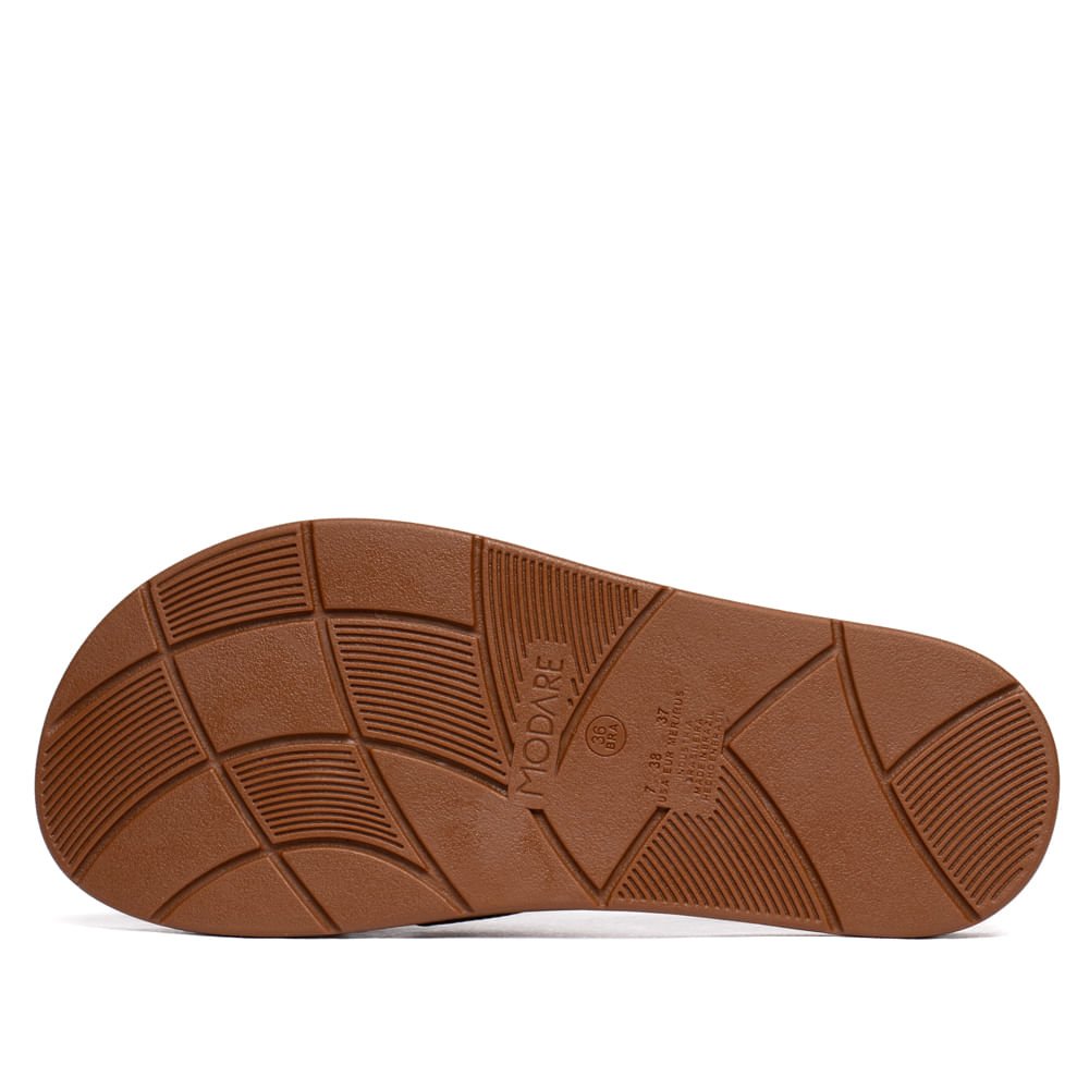 Chinelo Slide Feminino Modare Napa Microfuros Caramelo Caramelo 3