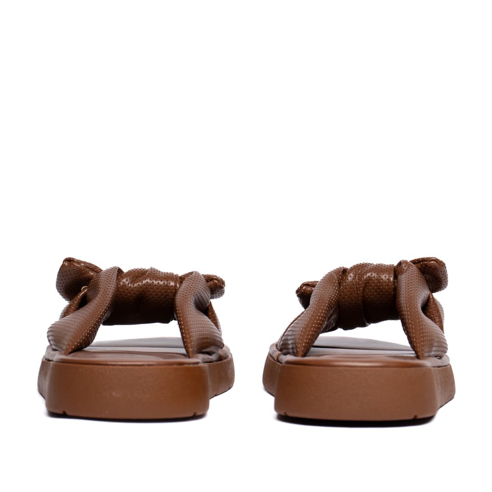 Chinelo Slide Feminino Modare Napa Microfuros Caramelo Caramelo 4