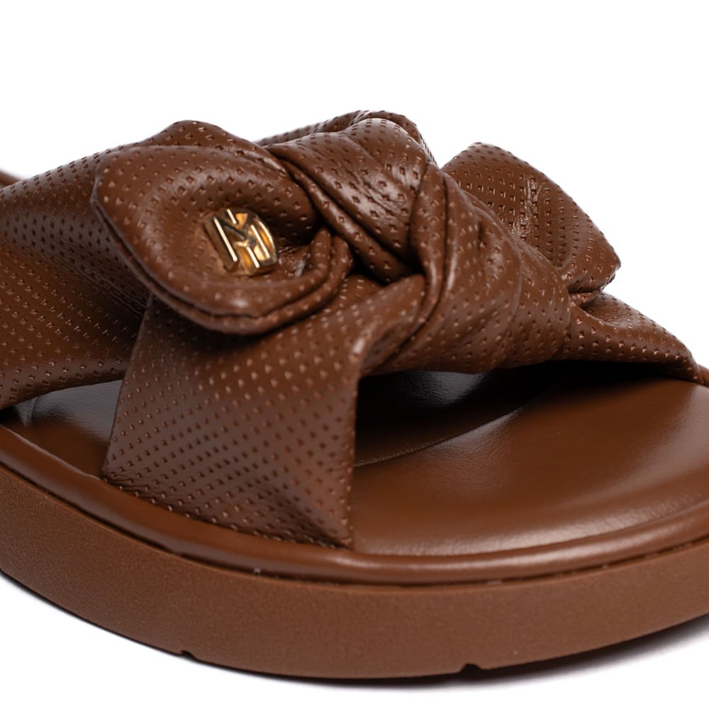 Chinelo Slide Feminino Modare Napa Microfuros Caramelo Caramelo 5