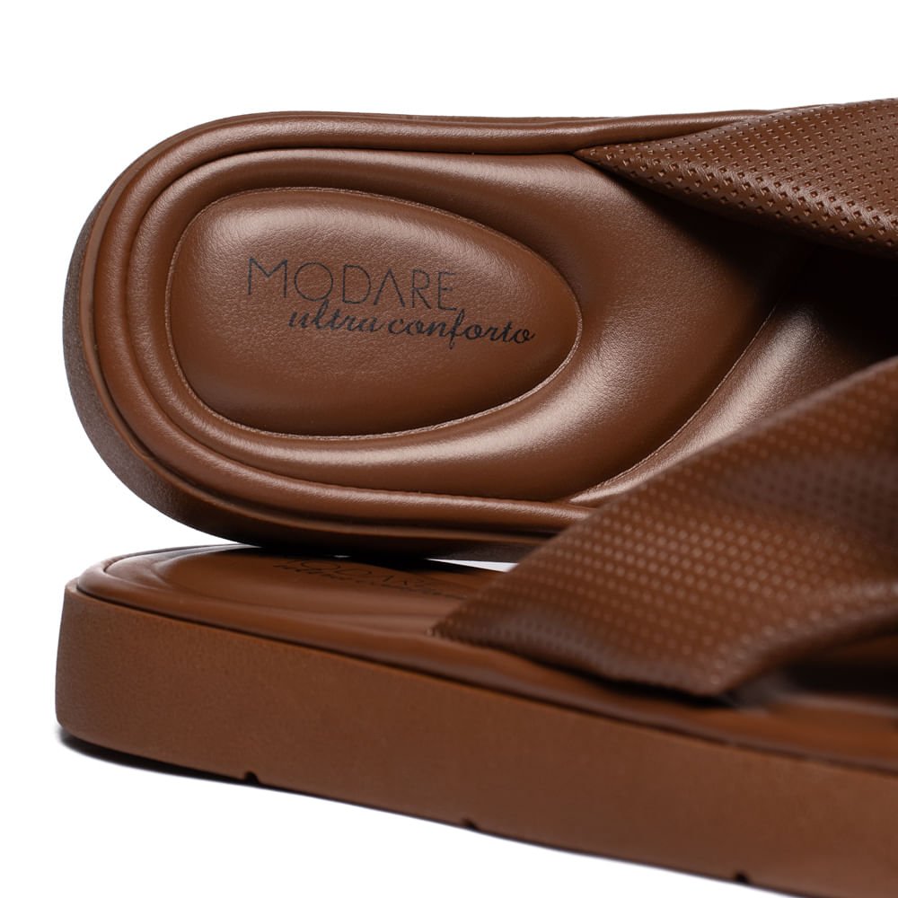 Chinelo Slide Feminino Modare Napa Microfuros Caramelo Caramelo 6
