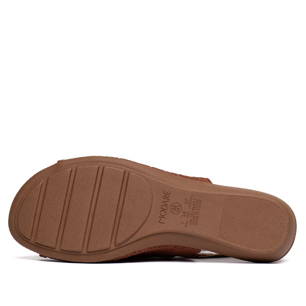 Sandália Feminina Modare Napa Floather Caramelo Caramelo 2