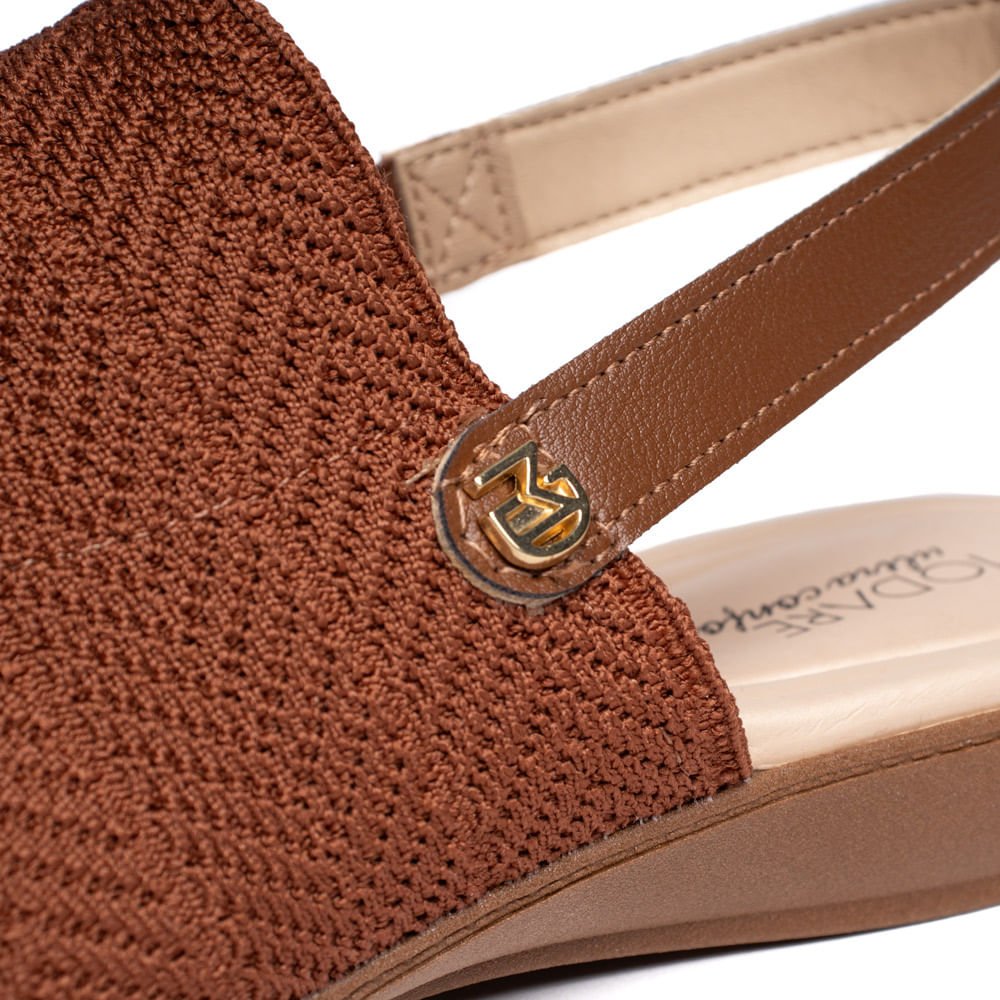 Sandália Feminina Modare Napa Floather Caramelo Caramelo 6