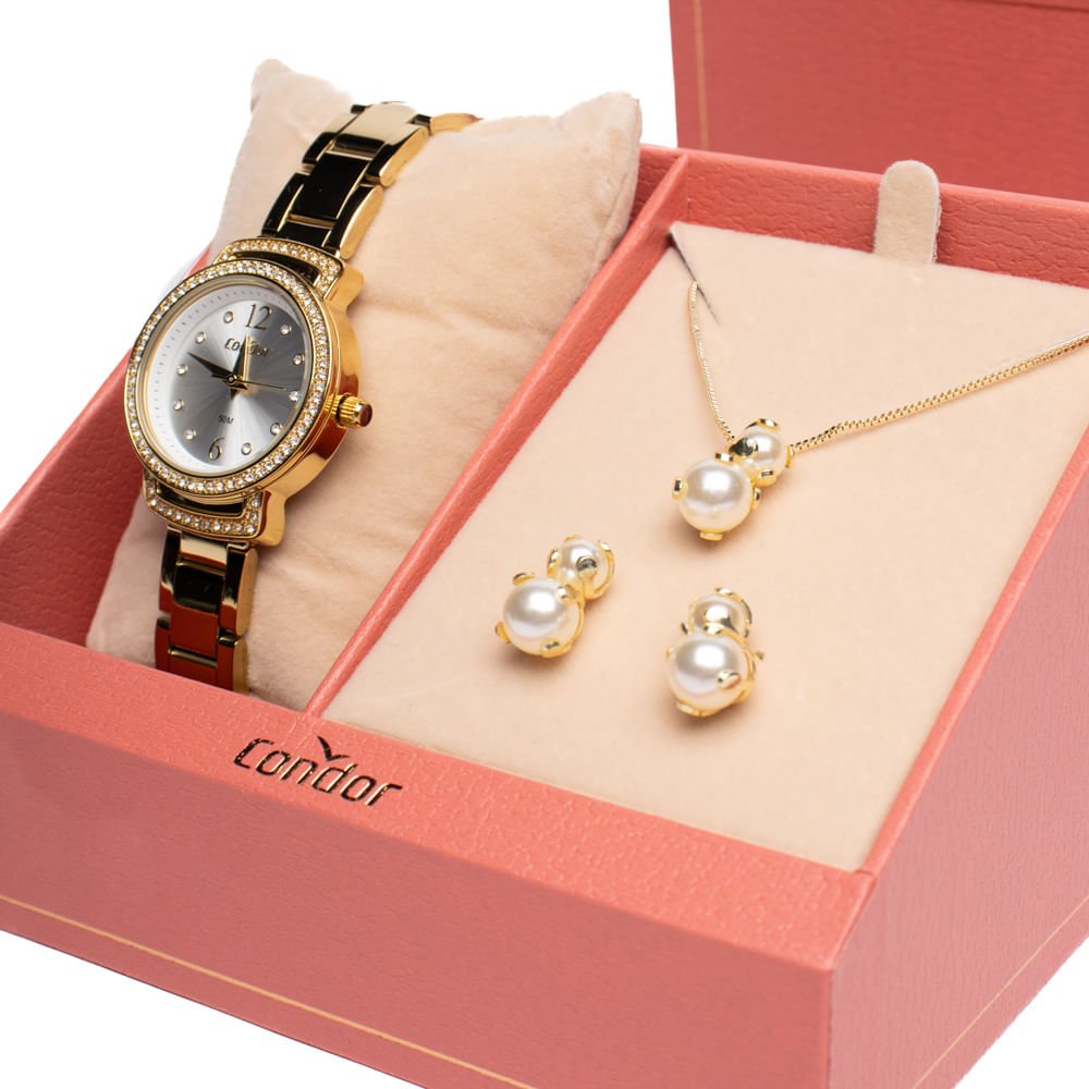 Relógio Feminino Condor Analógico CO2035NUWK Dourado Dourado 5