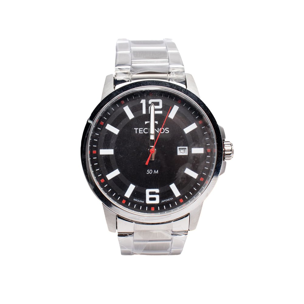 Relógio Masculino Technos Analógico 2115UP1P Prata