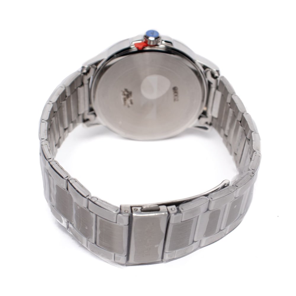 Relógio Masculino Technos Analógico 2115UP1P Prata Prata 2