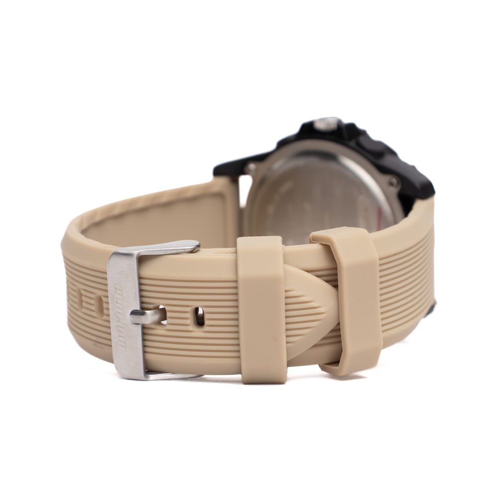 Relógio Masculino Mormaii Esportivo MOPC21JALMX Preto/Bege Preto/Bege 3