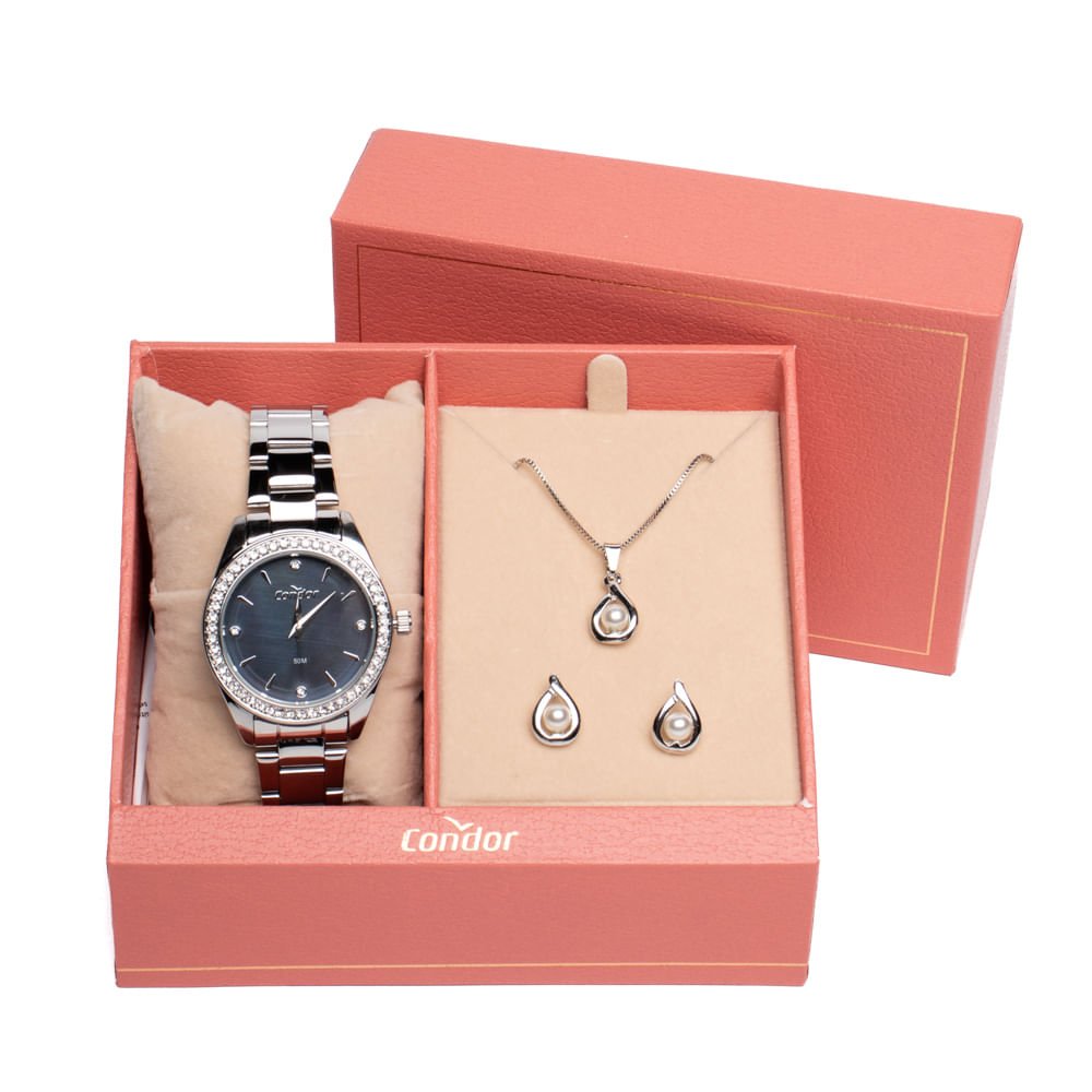 Relógio Feminino Condor Analógico CO2036MYXK Prata Prata 4