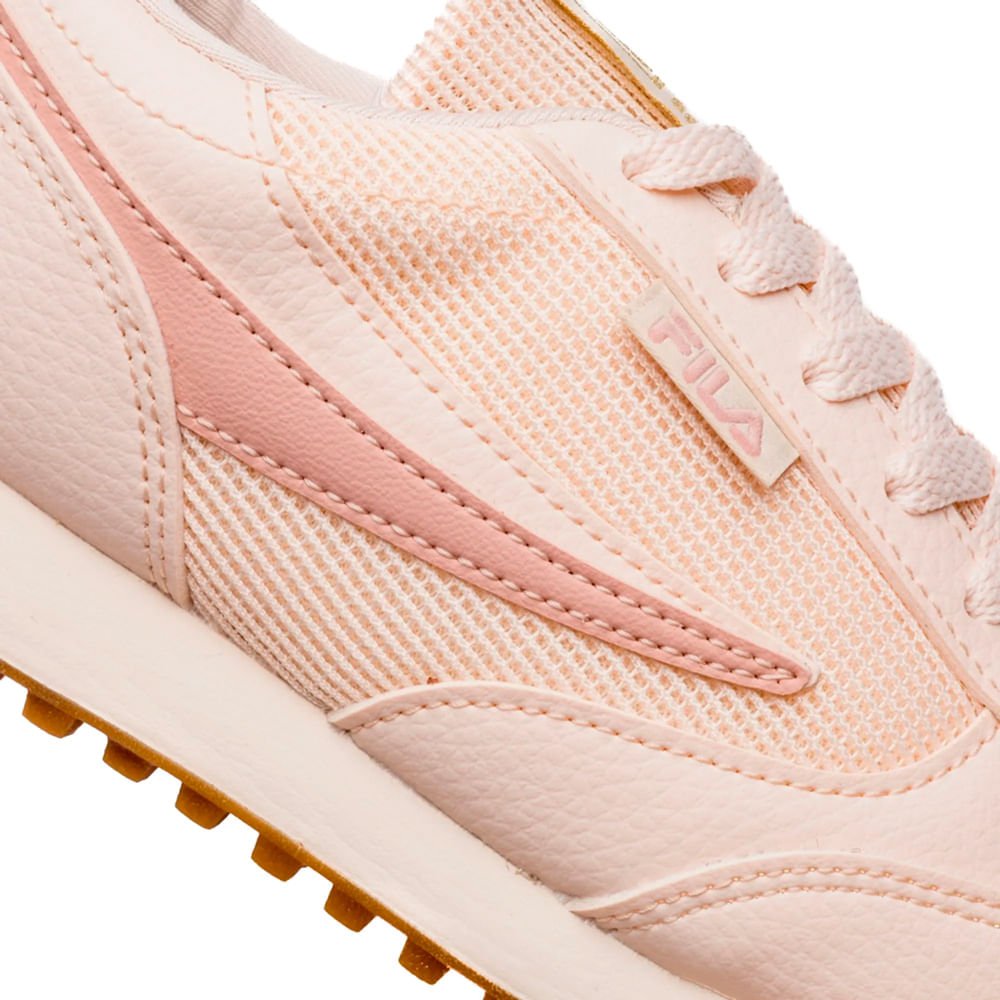 Tênis Feminino Fila Renno Classic Casual Rosé/Bege Rose 5