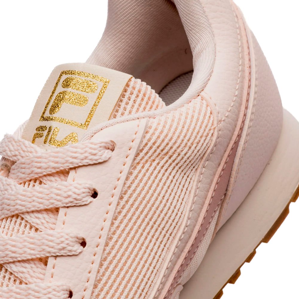 Tênis Feminino Fila Renno Classic Casual Rosé/Bege Rose 6
