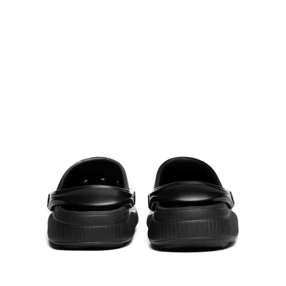 Sandália Babuche Infantil Molekinho Pins Decorativos Preto Preto 3