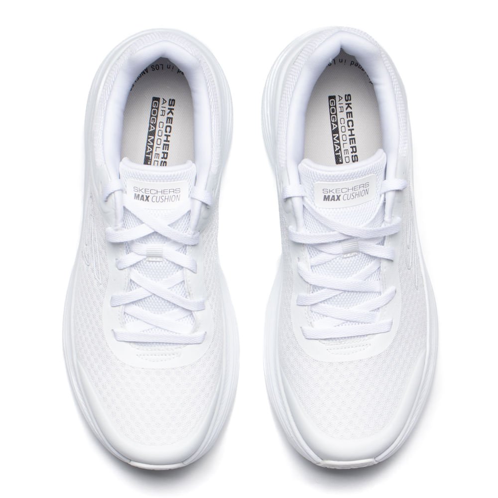 Tênis Masculino Skechers Max Cushioning Endeavour Branco Branco 4