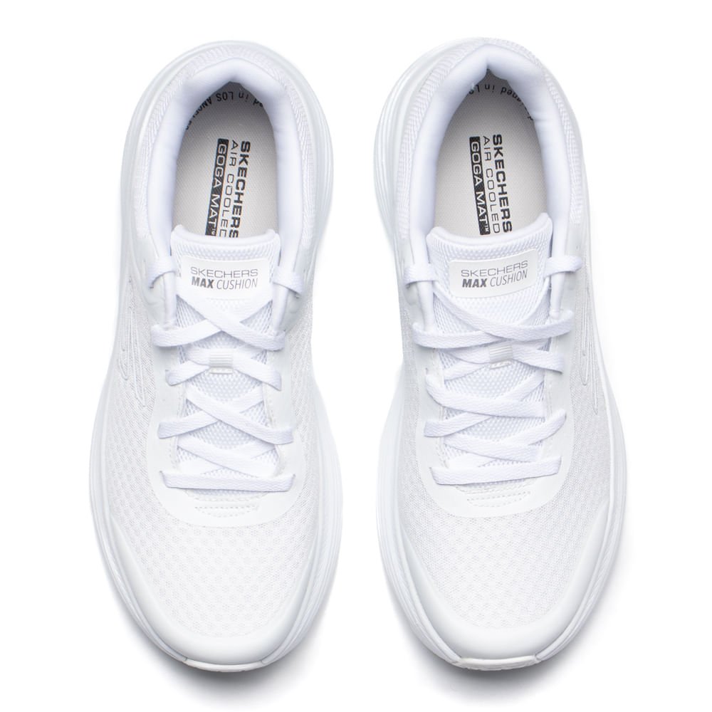 Tênis Masculino Skechers Max Cushioning Endeavour Branco Branco 4