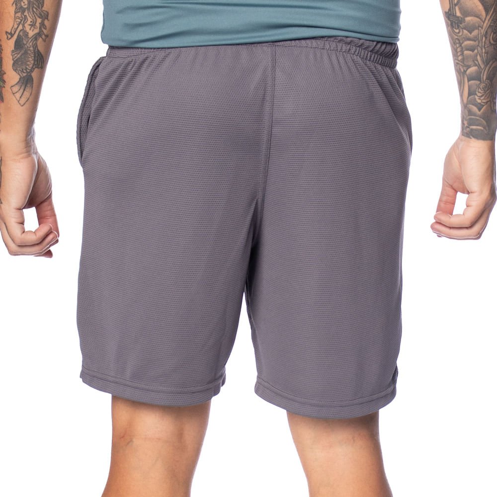 Bermuda Masculina Fila Sport 7.5 Flow Cinza/branco Cinza 2