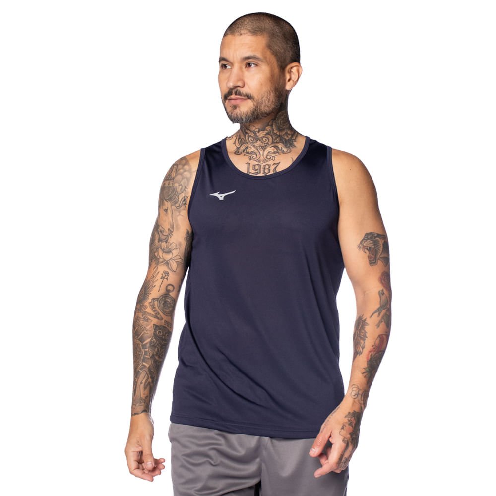 Regata Masculina Mizuno Energy 2.0 Azul Escuro