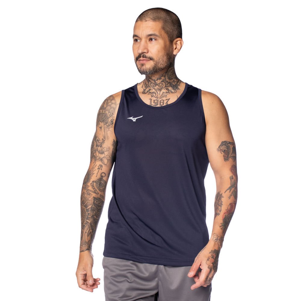 Regata Masculina Mizuno Energy 2.0 Azul Escuro