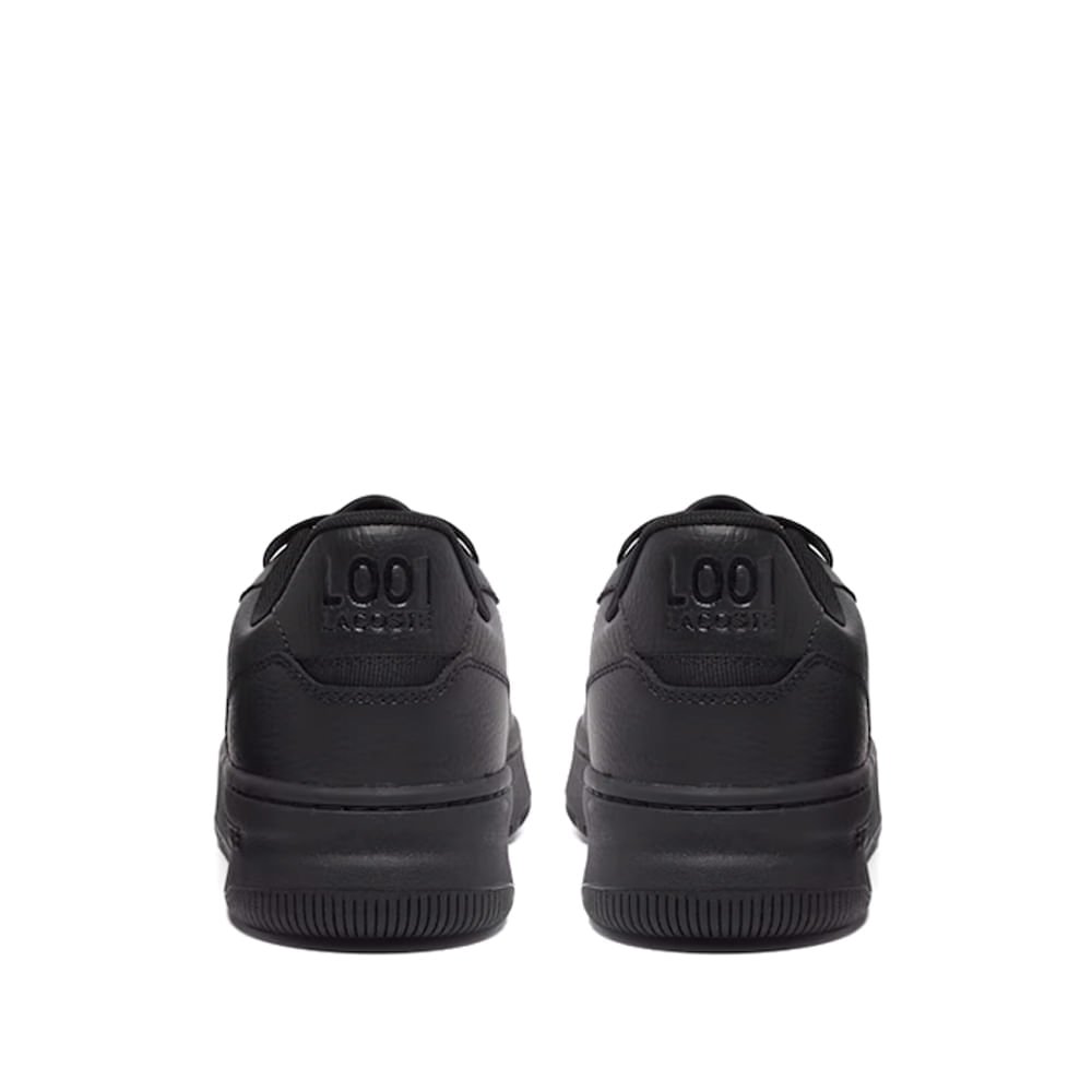 Tênis Masculino Lacoste L001 Set Couro Preto Preto 3