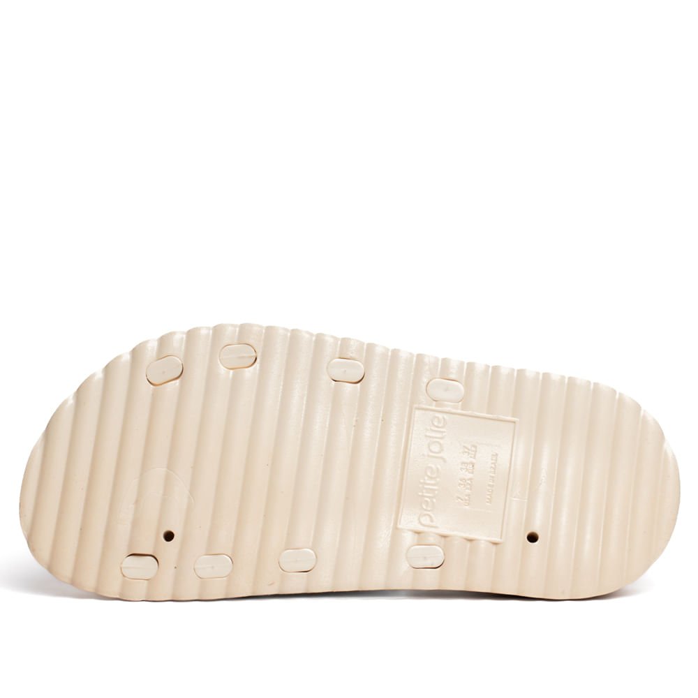 Chinelo Slide Feminino Petite Jolie Flatform Bege Bege 3