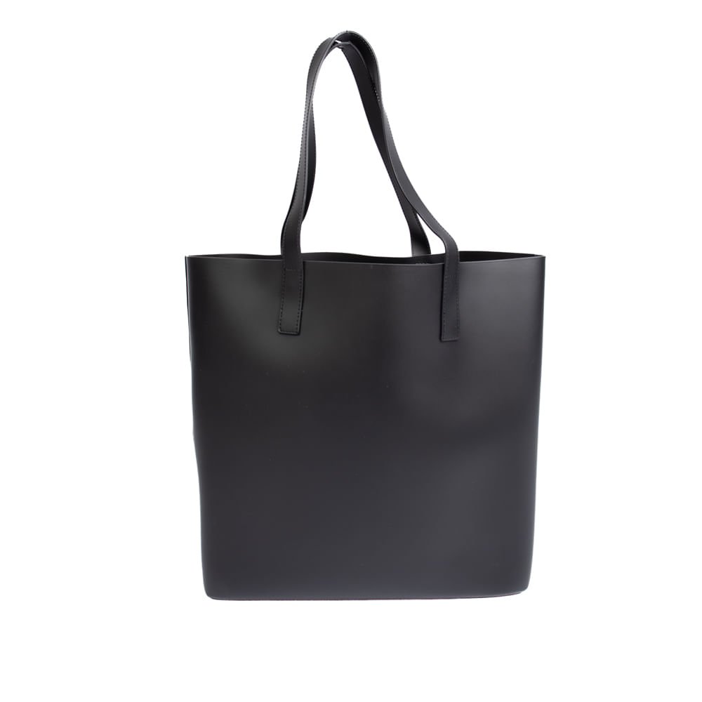 Bolsa Feminina Petite Jolie Tote Grande J-Lastic Preto Preto 2