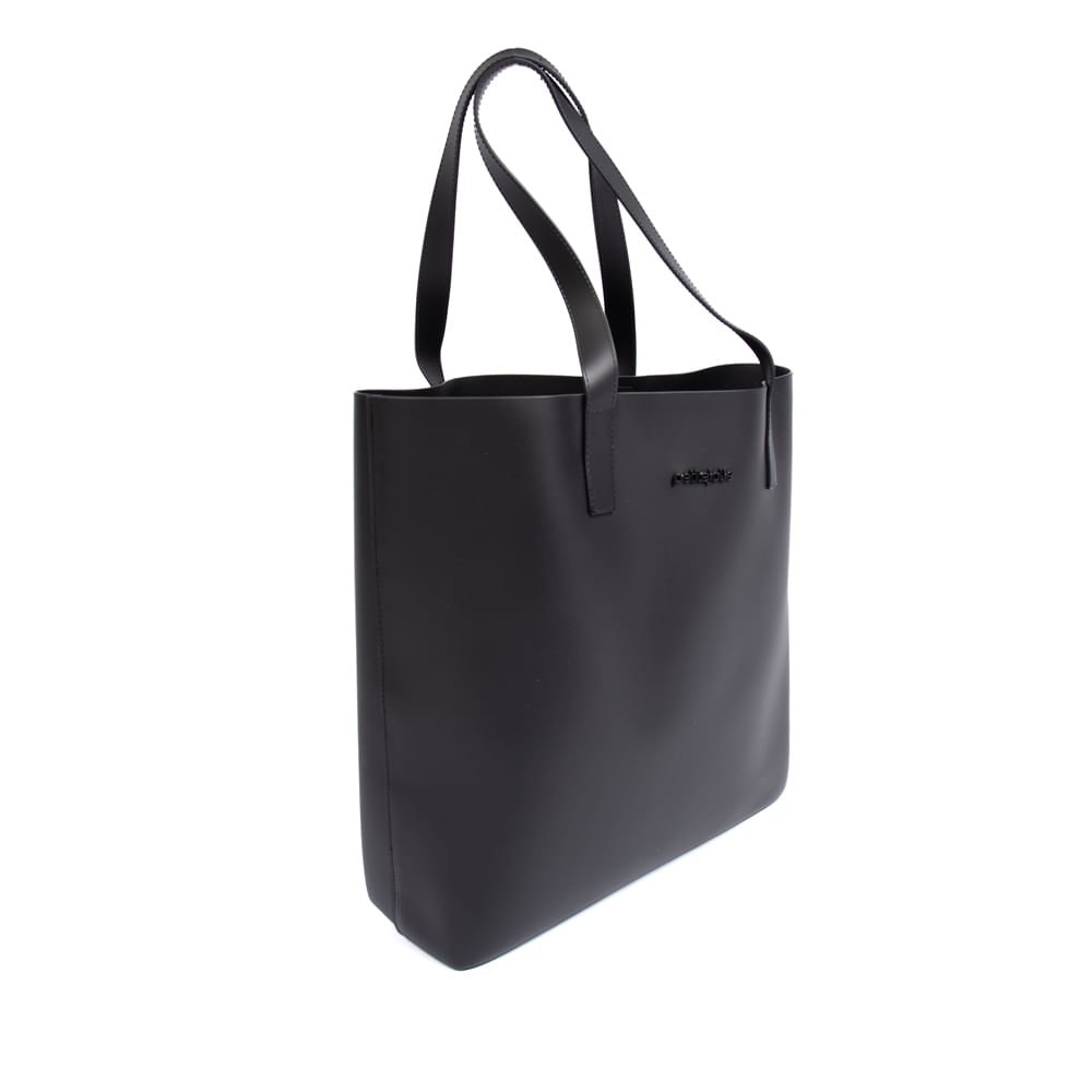 Bolsa Feminina Petite Jolie Tote Grande J-Lastic Preto Preto 3