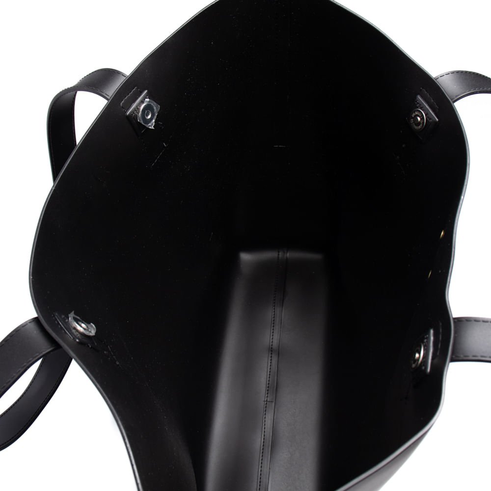 Bolsa Feminina Petite Jolie Tote Grande J-Lastic Preto Preto 5