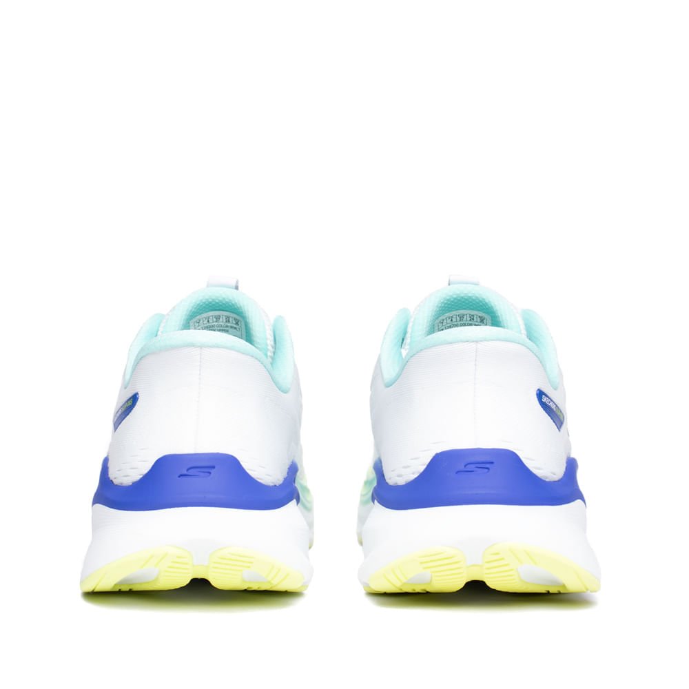 Tênis Feminino Skechers Max Run M-Strike Branco/Multi Branco 3