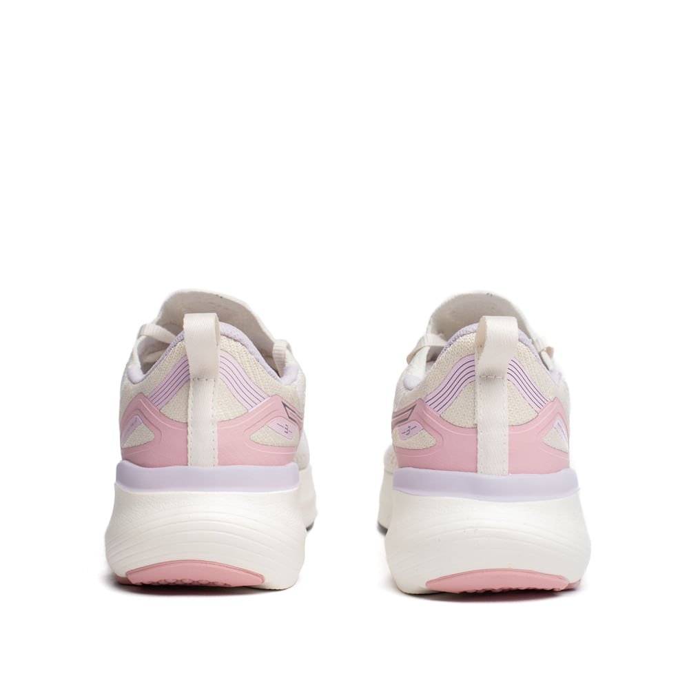 Tênis Feminino Mizuno Glow 3 Knit Off White/Multi Off White 3