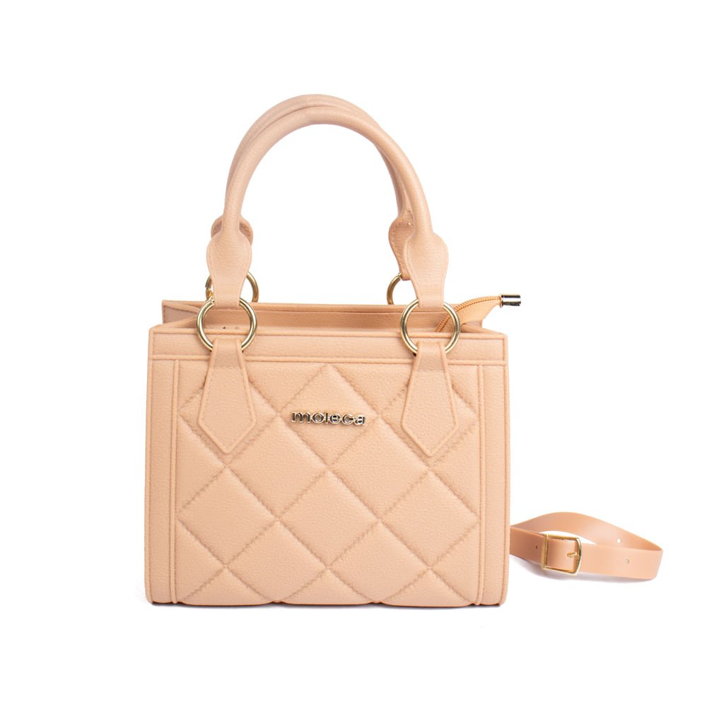 Bolsa Feminina Moleca Tiracolo Pequena Nude