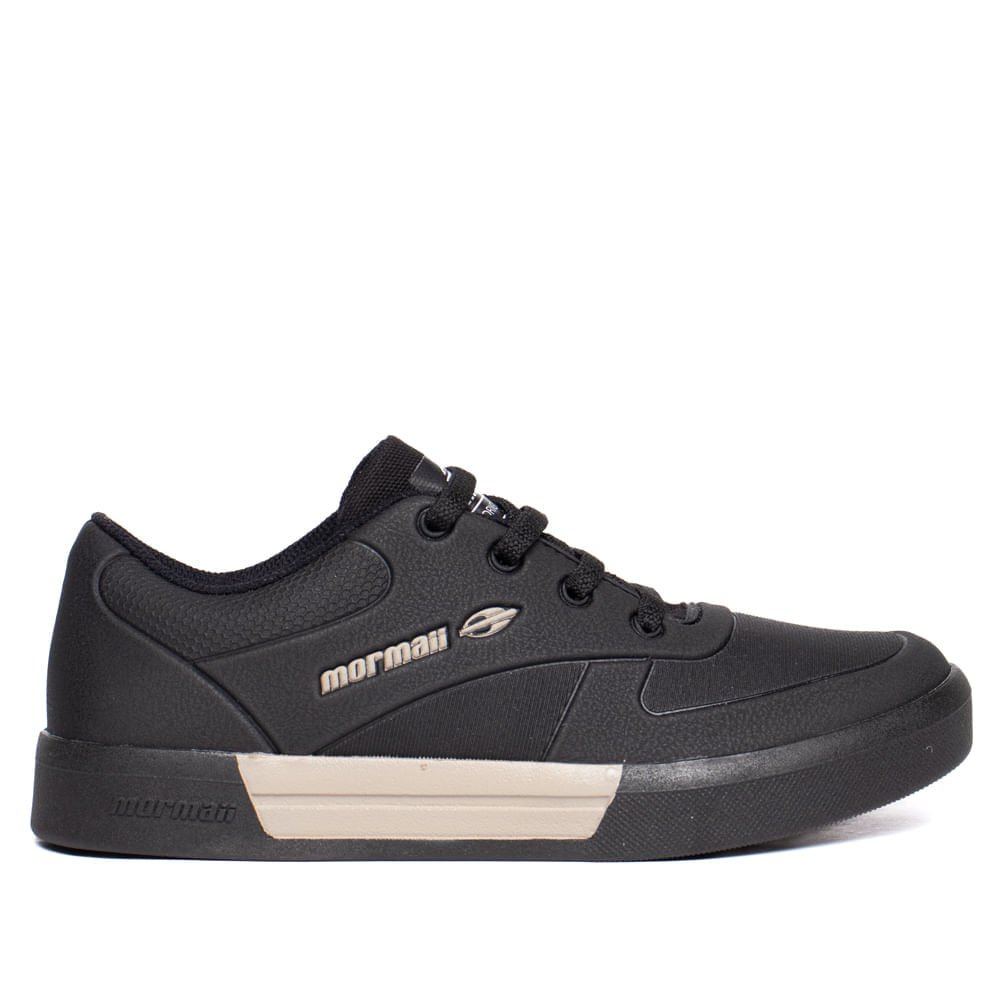 Tênis Infantil Mormaii Urban Smash Jr Preto/Bege