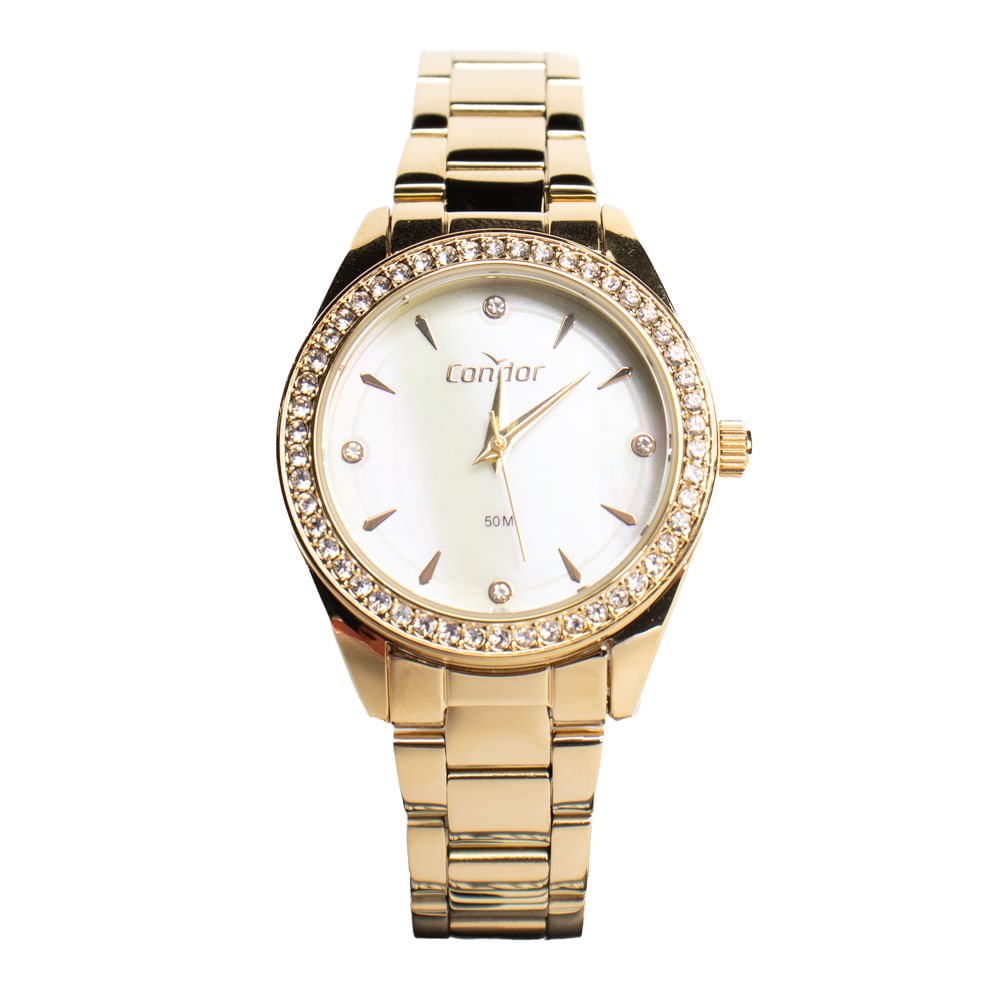 Relógio Feminino Condor CO2036MYW/K4X Kit Dourado