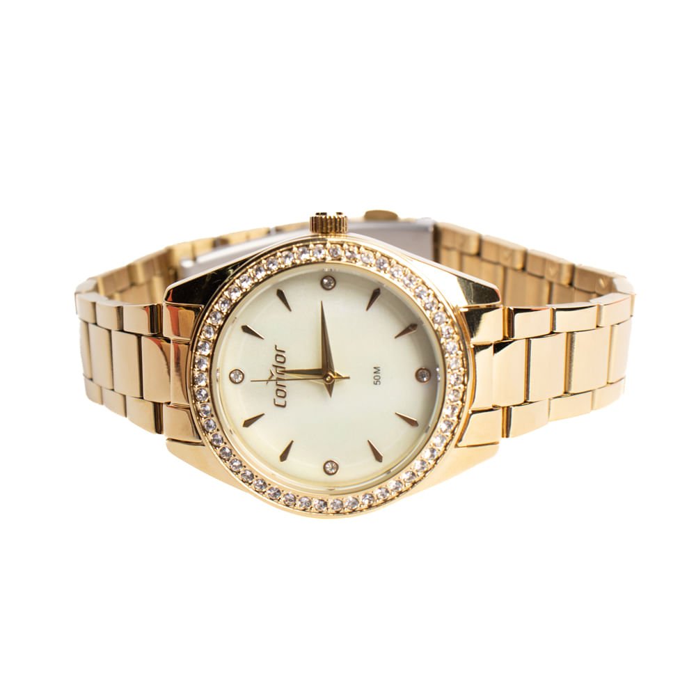 Relógio Feminino Condor CO2036MYW/K4X Kit Dourado Dourado 3