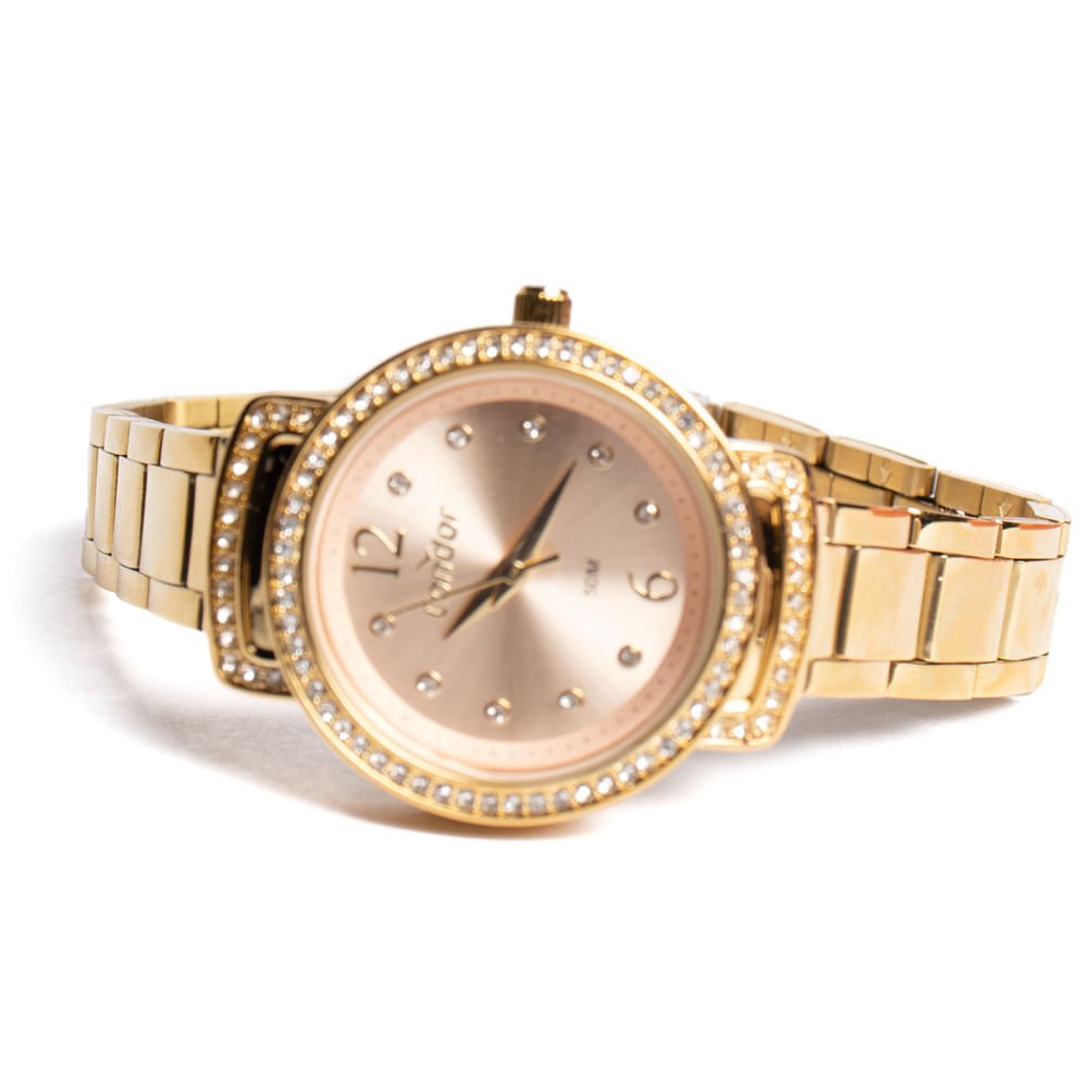 Relógio Feminino Condor CO2035NUW/K4J Kit Dourado Dourado 3