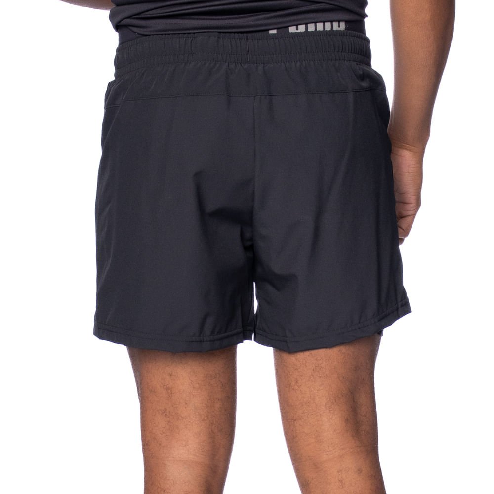 Shorts Masculino New Balance Sport Essentials 2 em 1 Preto Preto 2