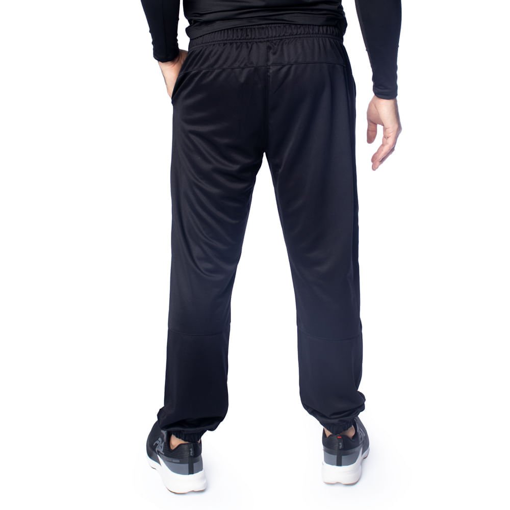 Calça Masculina Olympikus Fit Dry Action Jogger Preto Preto 2