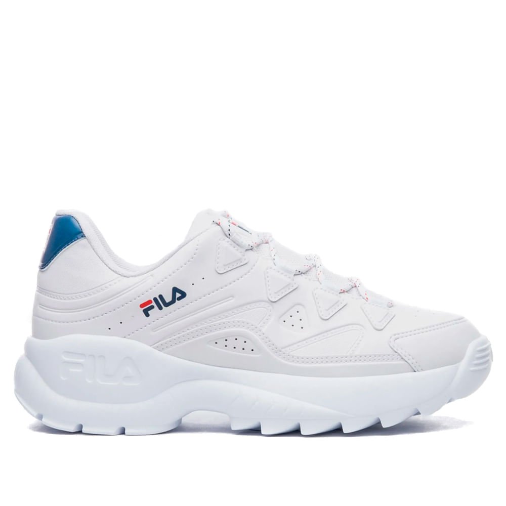 Tênis Feminino Fila Evolux Chunky Branco/Azul
