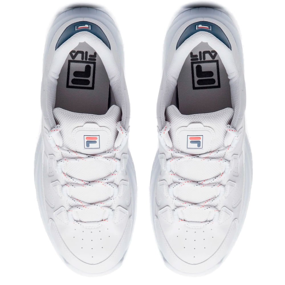 Tênis Feminino Fila Evolux Chunky Branco/Azul Branco/Azul 4