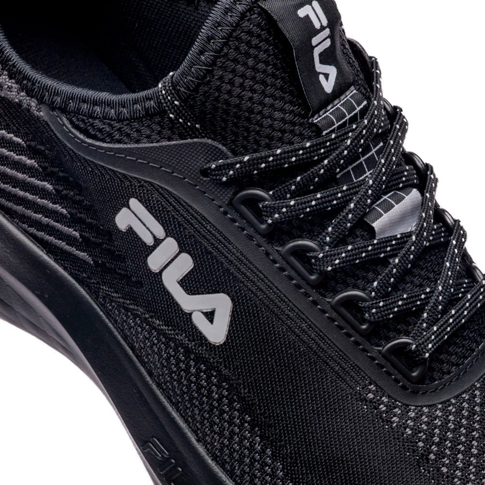 Tênis Masculino Fila Go Trainer 2 Energized Preto/Vermelho Preto 6