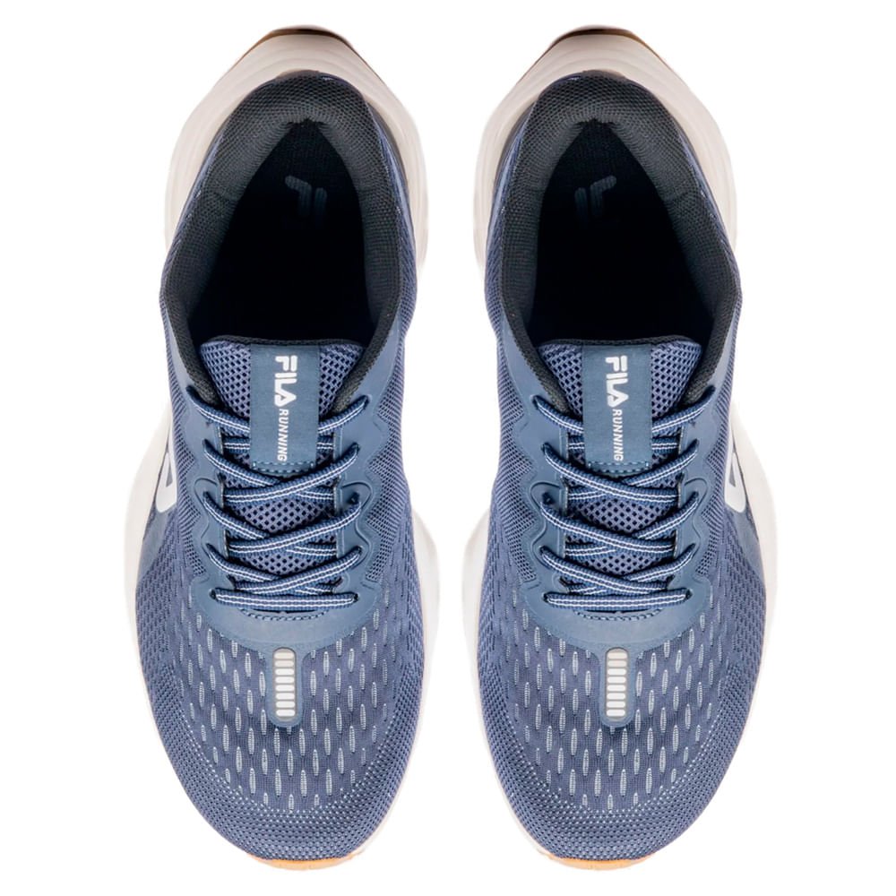 Tênis Masculino Fila Comet 2 EVA Marinho/Cinza Azul 4