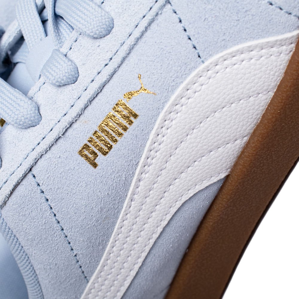 Tênis Feminino Puma Club II Camurça Azul/Branco Azul/Branco 6