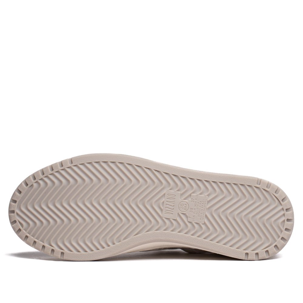 Tênis Feminino Vizzano Tramado Monograma Off White Off White 2