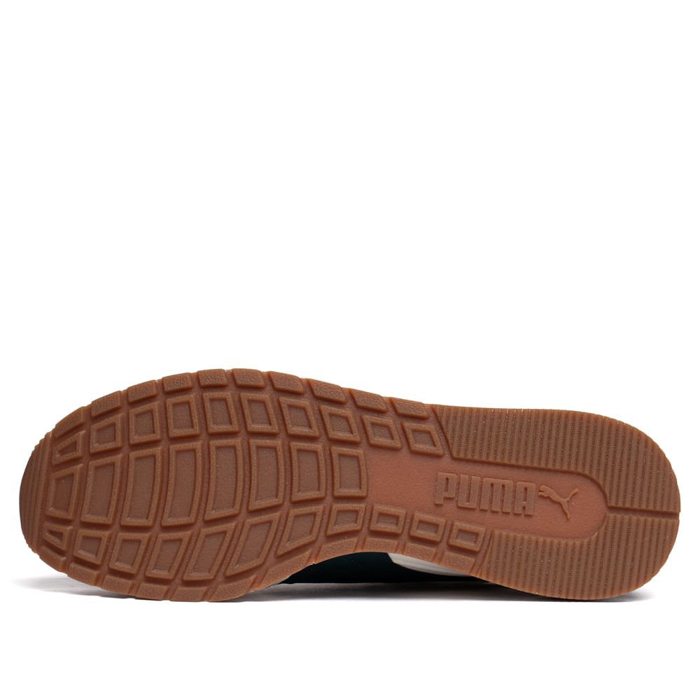 Tênis Masculino Puma ST Runner V4 Mesh Off White/Verde Off White/Verde 2